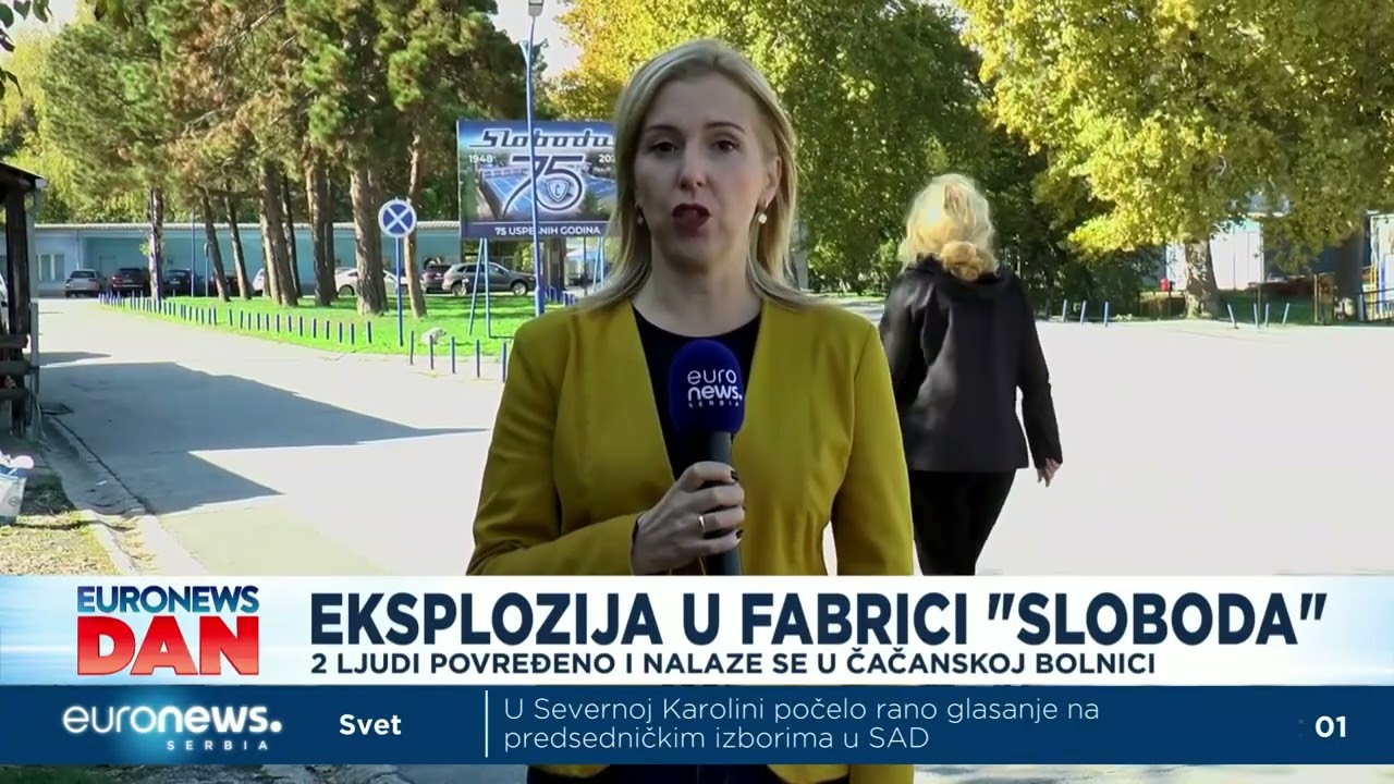 Eksplozija u fabrici 