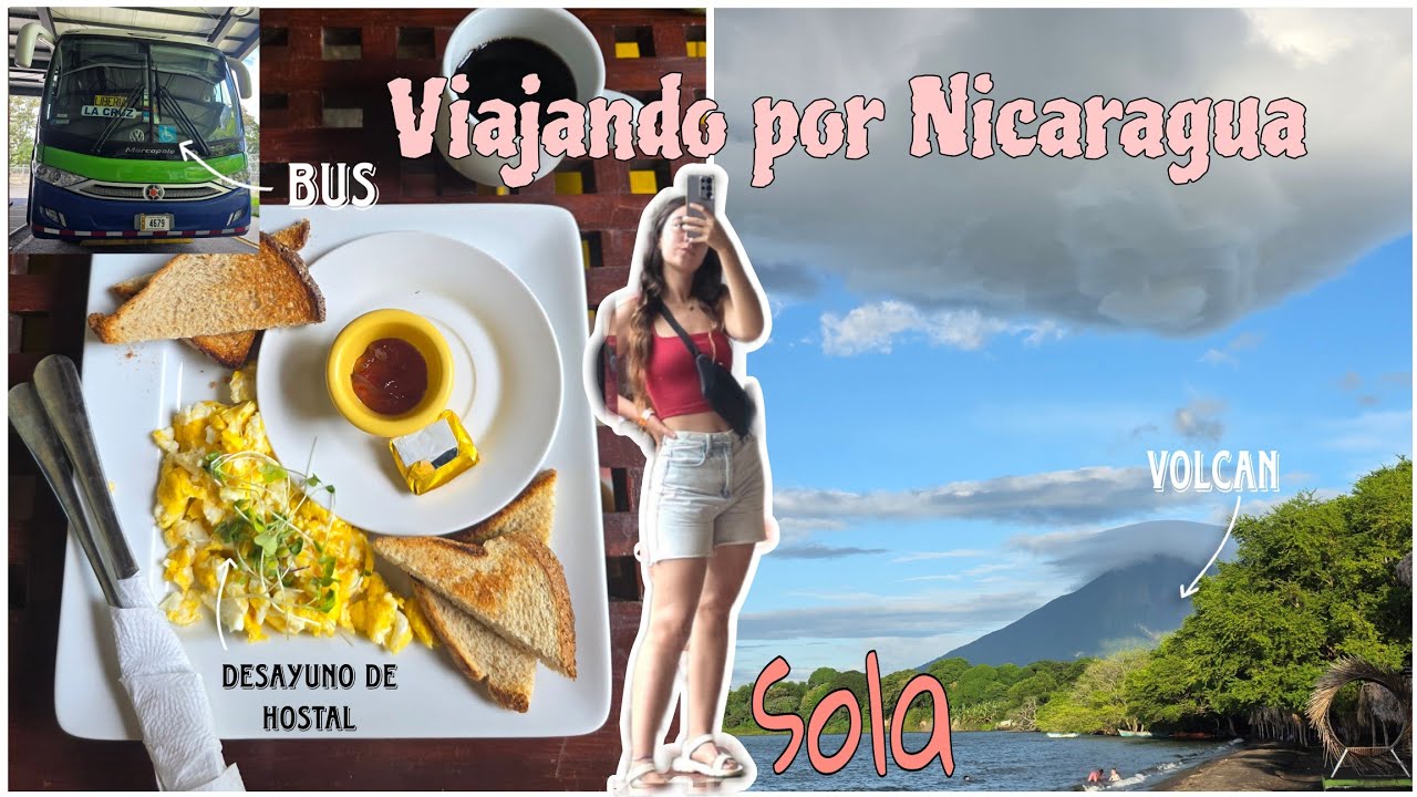 Un día conmigo viajando en Nicaragua🇳🇮
