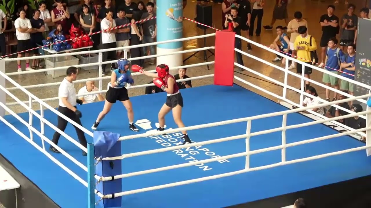 NUS exhibition match 2026 bout 12  Ysabel Anne Alonzo Revita vs Karen El Mozza