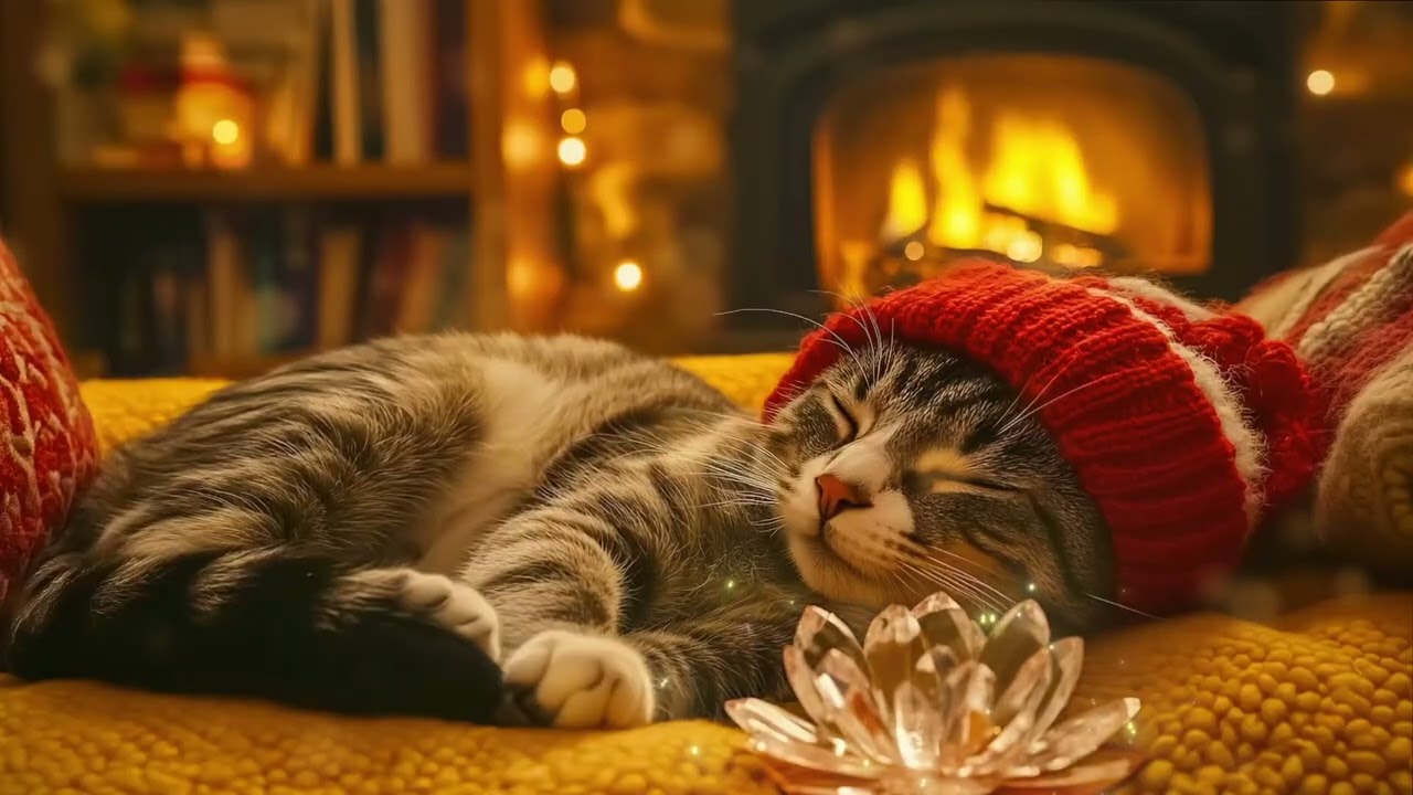 12 Hours Cat Healing Music 🐈 Cat Relaxation Music 🌙 Relaxing Music for Cats 🐱 🐱 Music for Cats Sleep