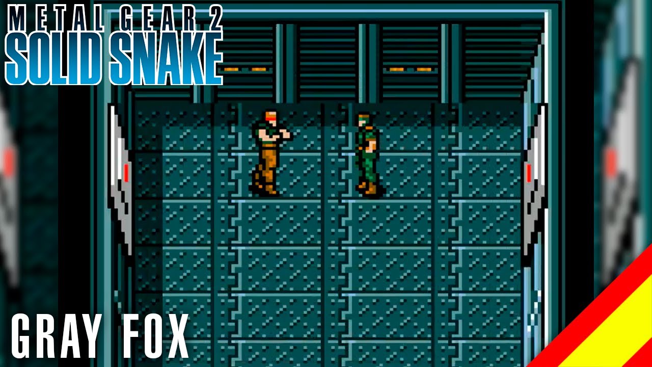 METAL GEAR 2: SOLID SNAKE - Gray Fox (Castellano) 