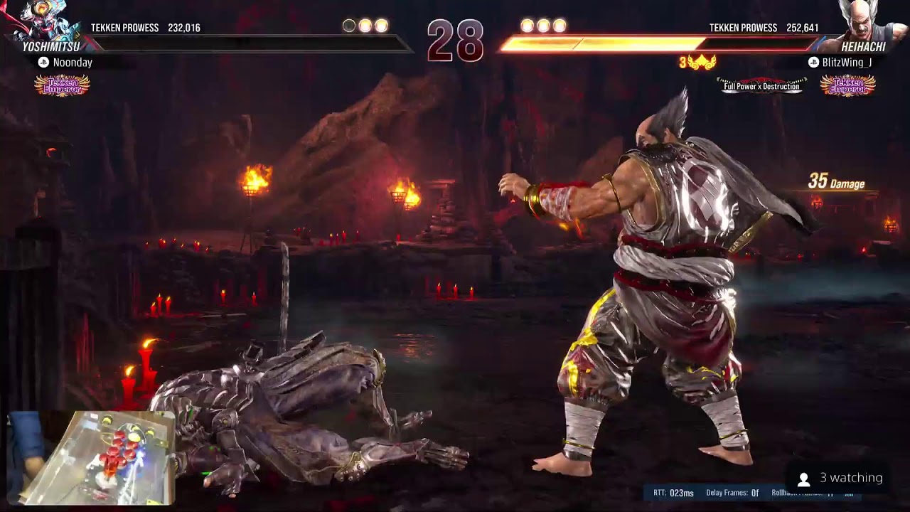 Looking the great Kazuya opponent who can defeat me