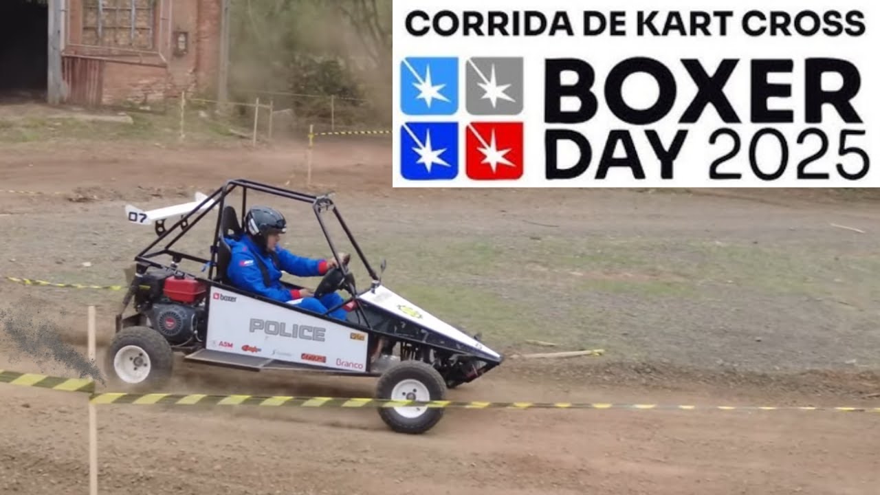 Boxer Day 2025 - Kart Cross Pronto e Correndo Original