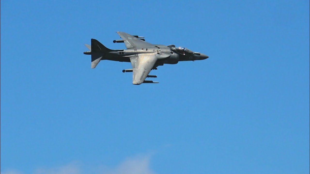 USMC AV-8B Harrier II Final Public Demonstration