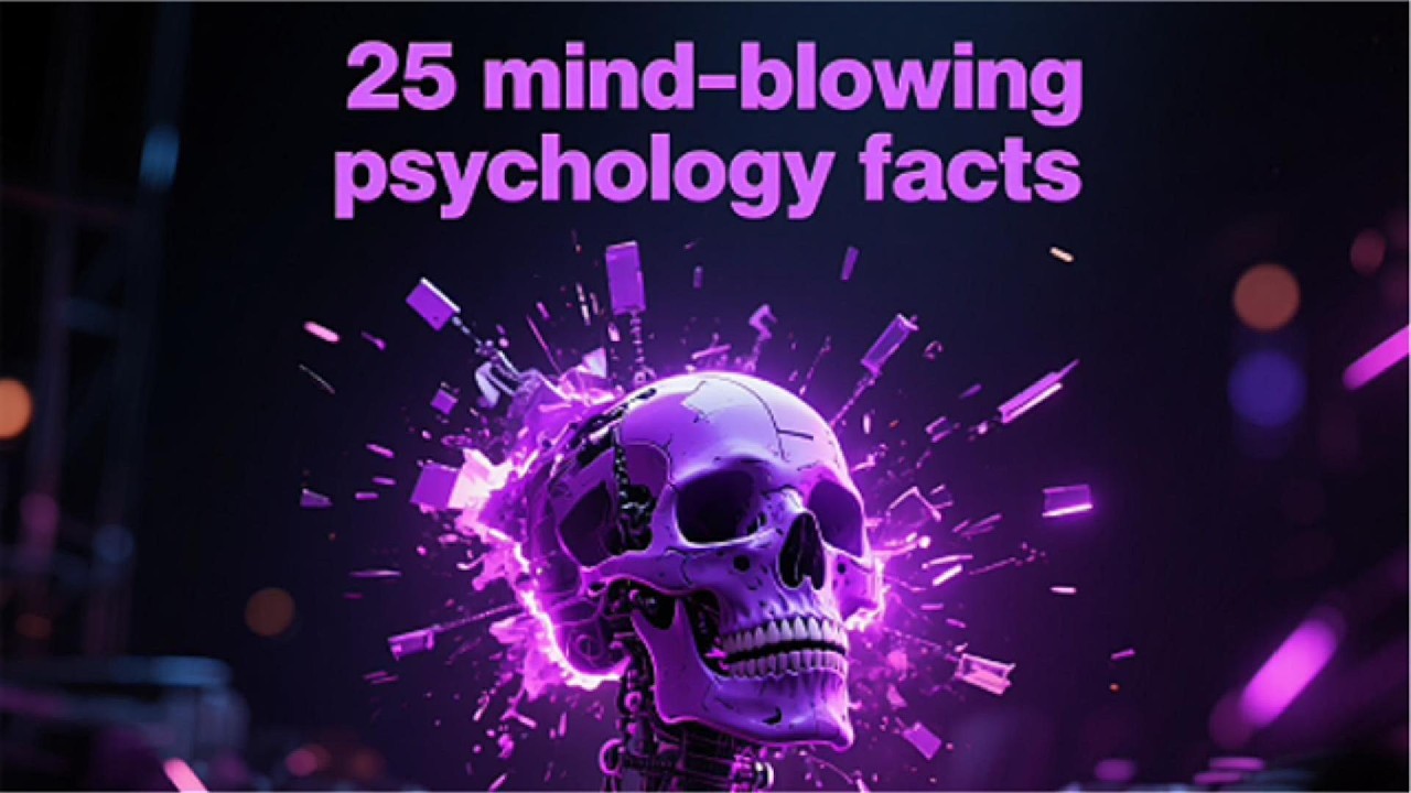 25 mind-blowing psychology facts