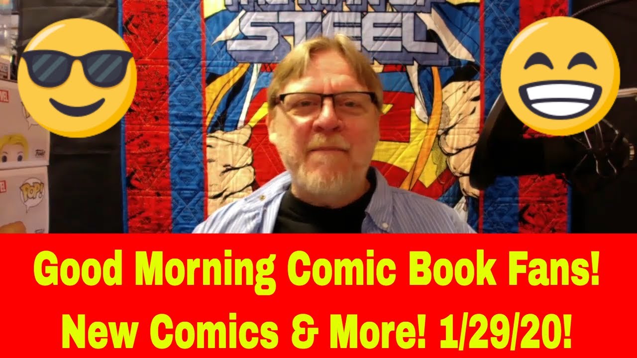 Good Morning Comic Book Fans! HUGE HAUL! Special Guests! Pusher Pack Update!