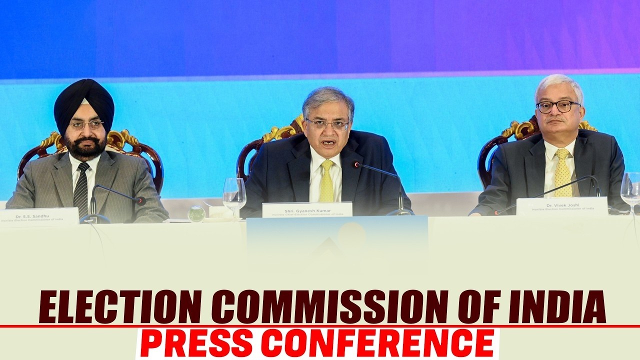 Elections 2026 LIVE: West Bengal, Jharkhand Election Dates Announced | Election Commission LIVE