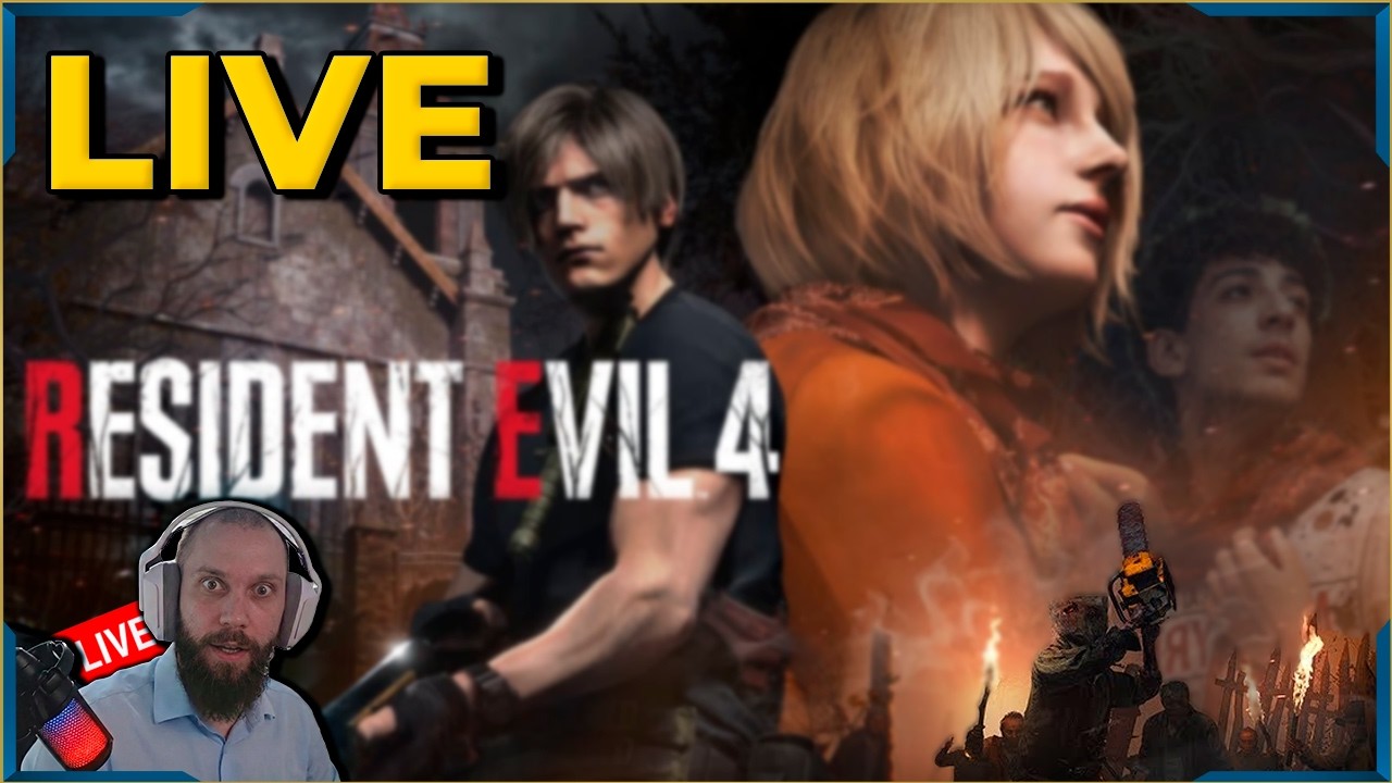 Bora zerar o RE4 REMAKE - Esquenta REQUIEM - AO VIVO