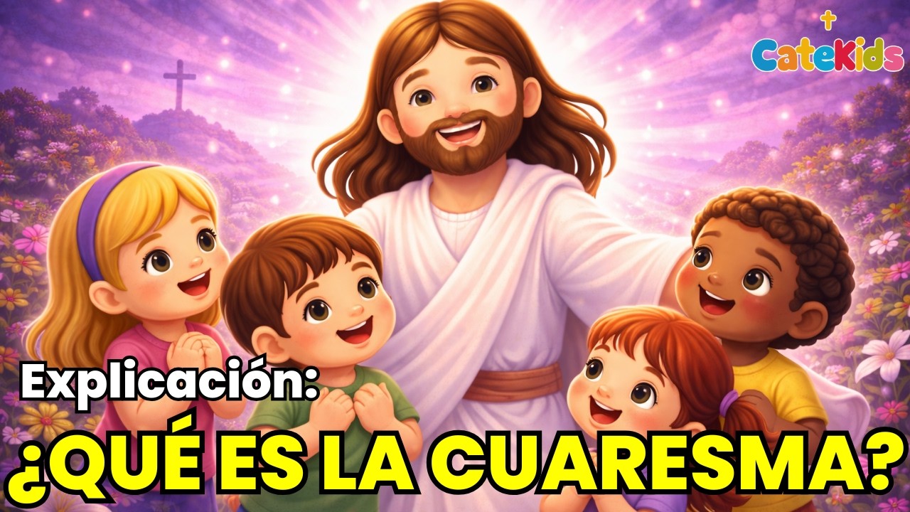 ¿Qué es la Cuaresma? ✝️ Explicación para niños | Catekids | Camino a la Pascua