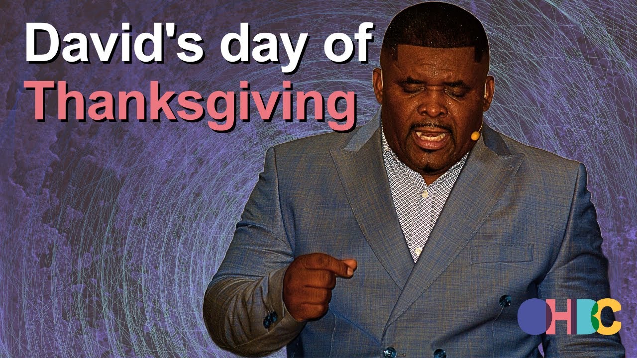 David's day of thanksgiving - Ps Benjamin Peter - Thanksgiving Service