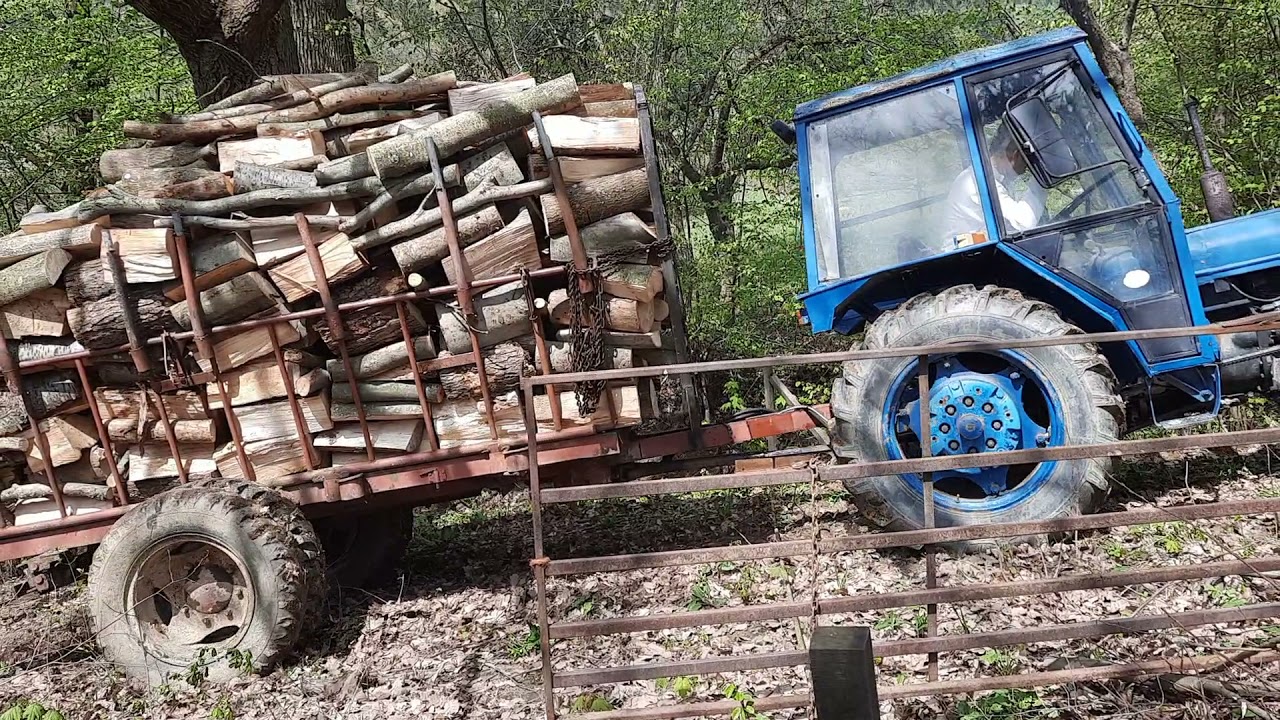 Zetor 3011 a vlečka hnaná cez kardan