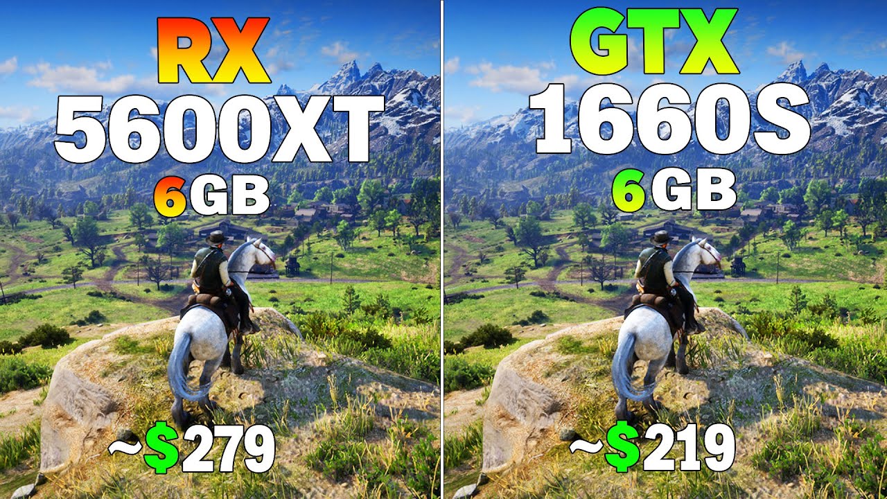 RX 5600 XT vs GTX 1660 Super - Test in 8 Games