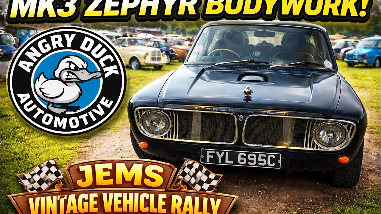 &bull;&nbsp;&nbsp;&nbsp;&ldquo;Mk3 Zephyr Restoration Part 4 &ndash; Bodywork Progress & Jems Vintage Vehicle Show!&rdquo;