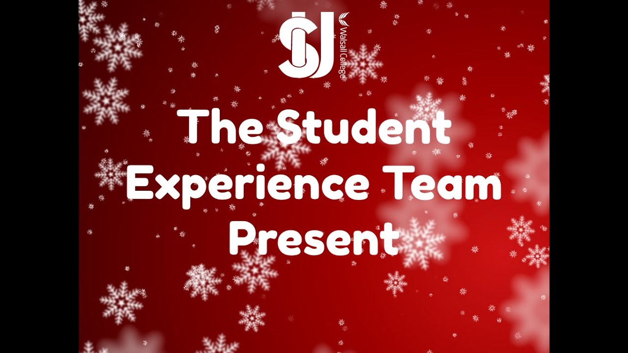 Student Experience Team Christmas 2015 (John Lewis Advert Parody)