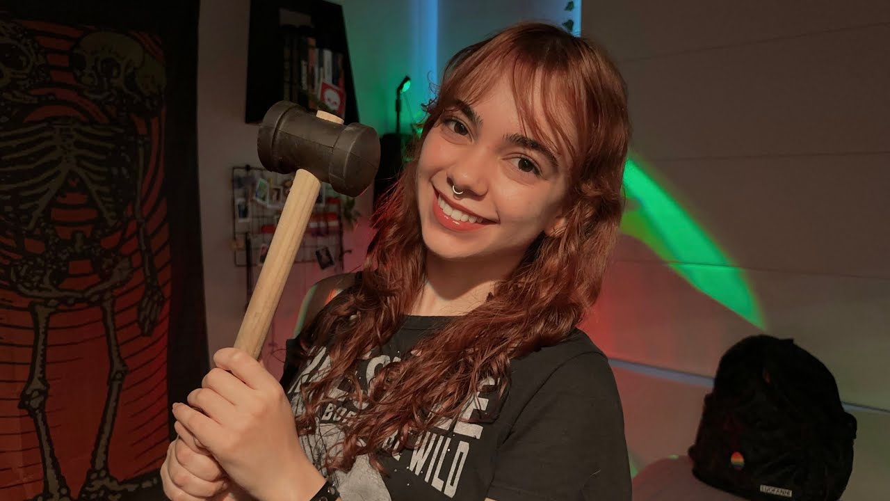 ASMR | Arrumando o seu rosto todo torto