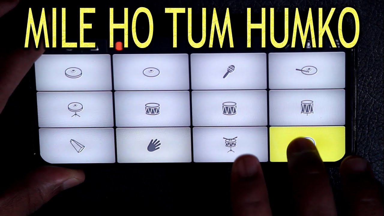 Mile Ho Tum Humko On Vivo V17pro | Walk Band App | Janny Dholi | Mobile Drumming