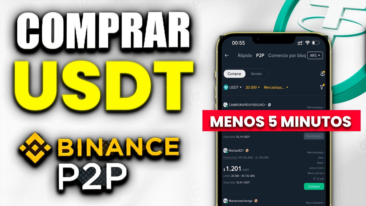 C&oacute;mo COMPRAR USDT en Binance P2P 2025 [ FACIL]