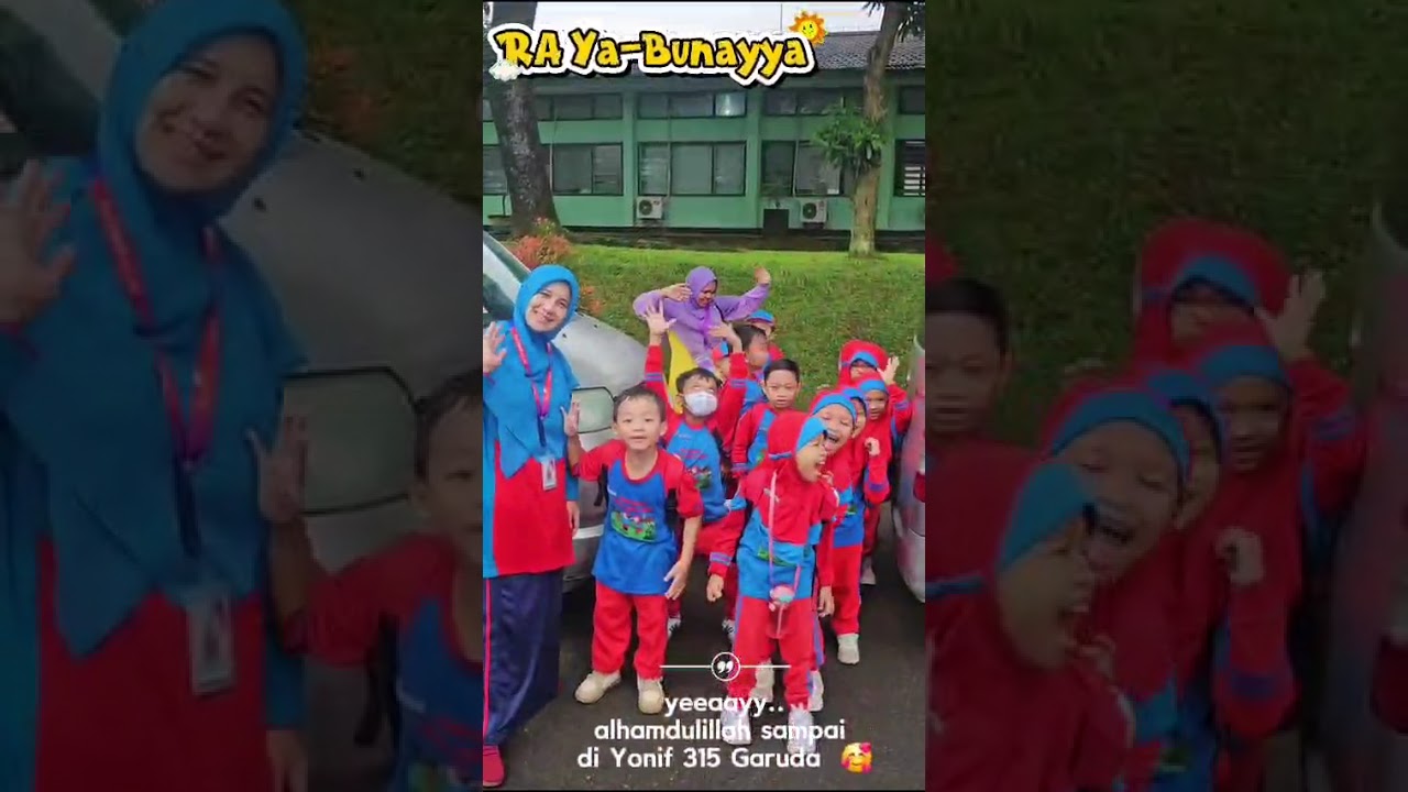 Outing RA Ya-Bunayya Batalion Infanteri Yonif 315 Gunungbatu Bogor Semester 2.Senin 9/2/2026