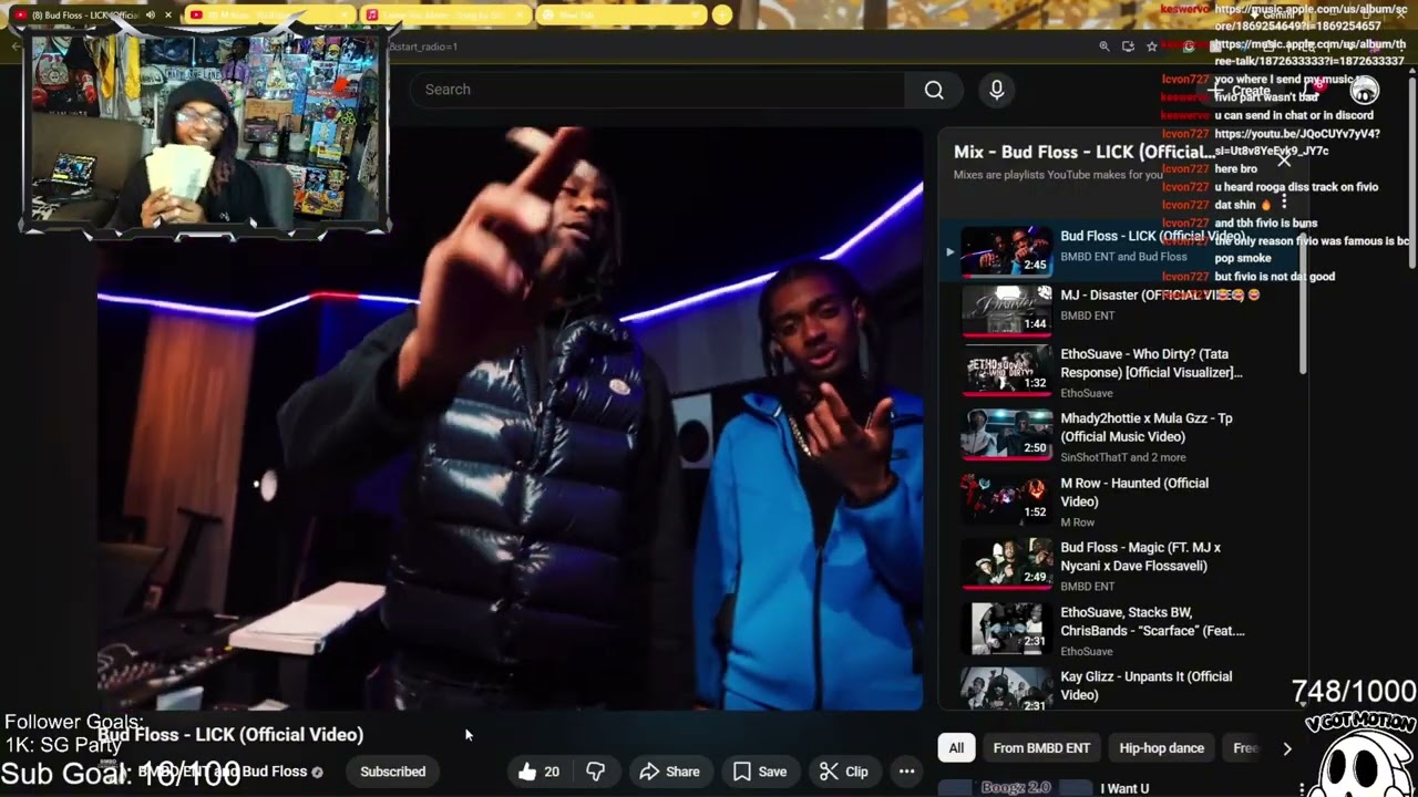 VGM REACTS: Bud Floss — “LICK” (Official Video) 🎬🔥