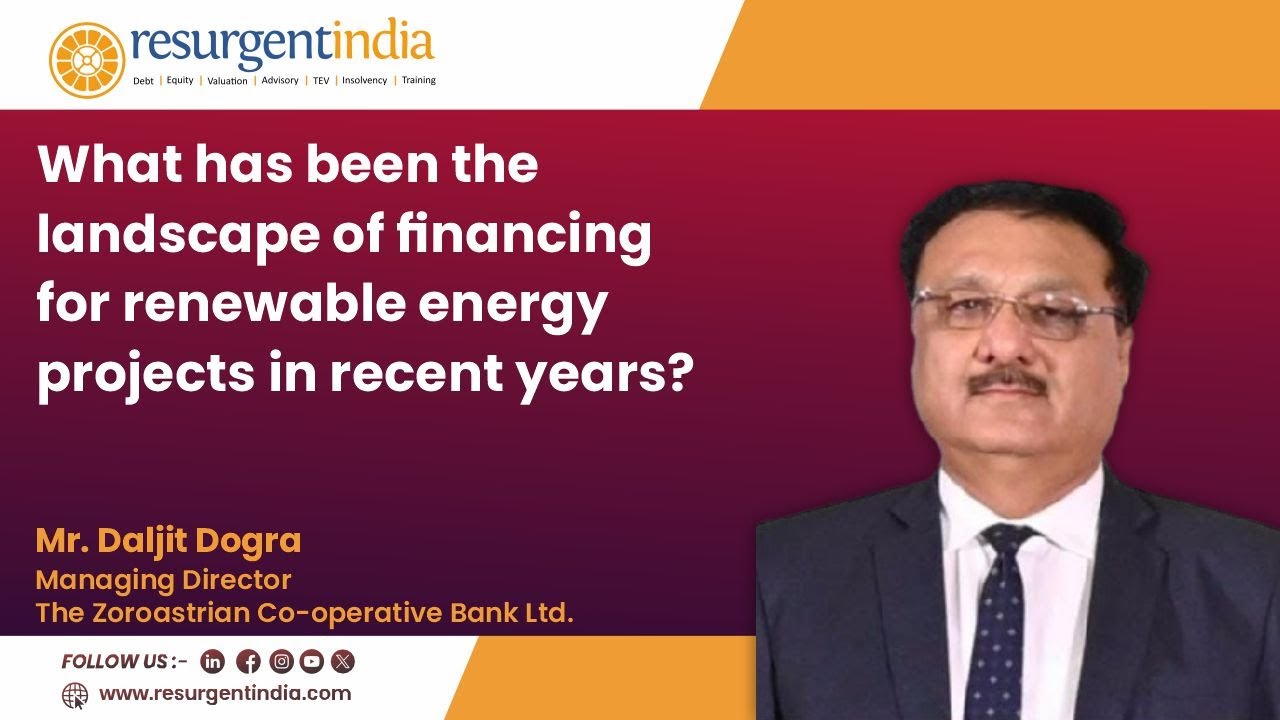 Financing For Renewable Energy Projects In Recent Years