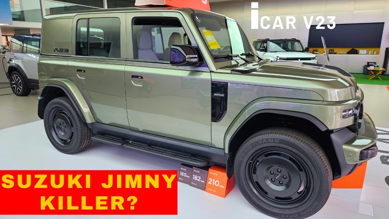 Electric iCAR V23 vs Petrol Jimny: Which Makes Sense in 2025?