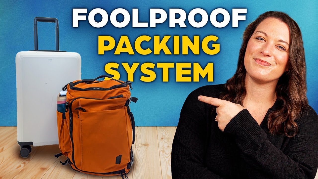 The EASY Way To Pack CARRY-ON ONLY (Even for Overpackers!)