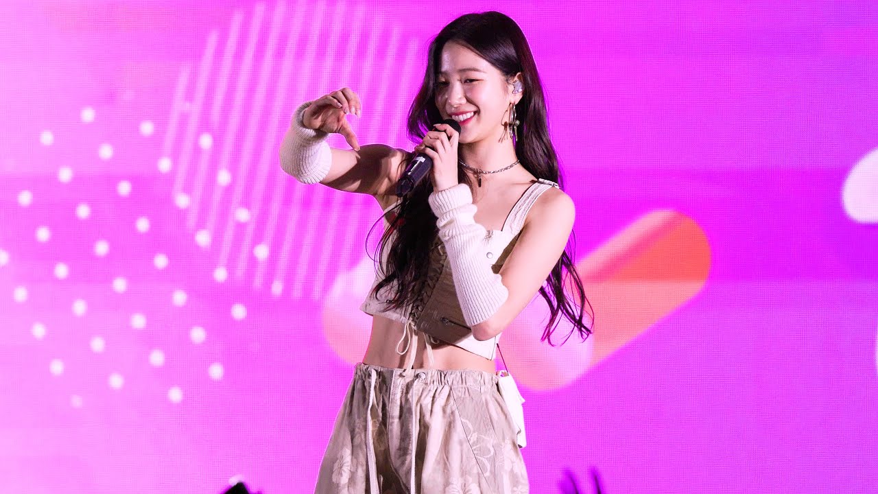 221111 카즈하 KAZUHA 르세라핌 LE SSERAFIM 'Good Parts' 4K 60P 직캠 @서경대 축제 by DaftTaengk