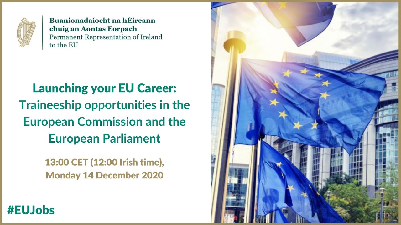 Traineeship opportunities in the European Commission & European Parliament