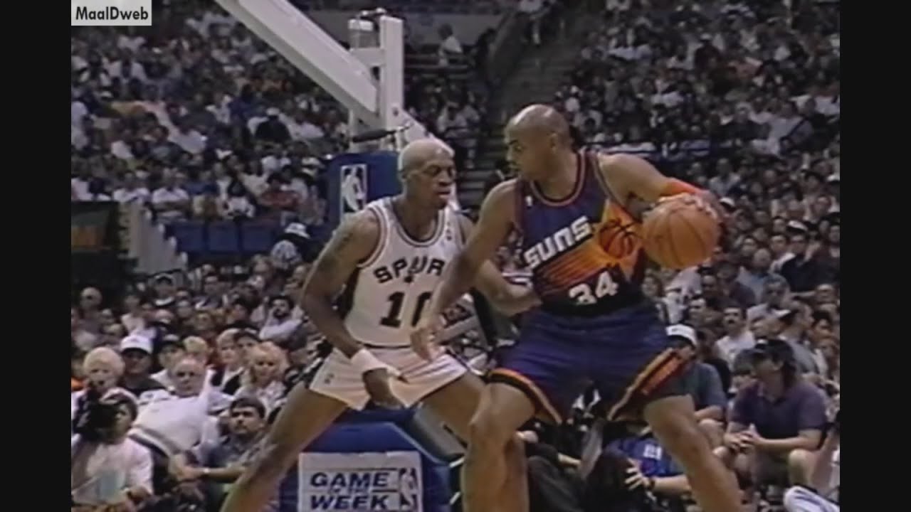 Charles Barkley 26 Points 3 Ast @ Spurs, 1993-94.