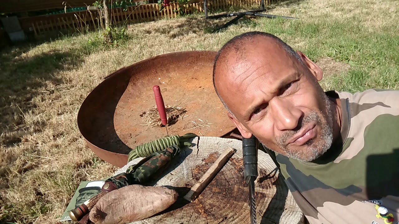 Outdoor und Survival - Feuer machen wie ein Fremdenlegionär