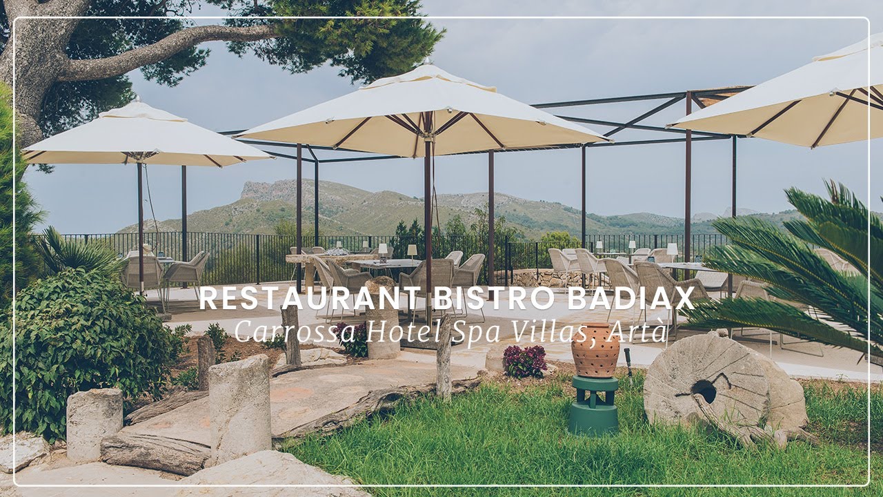 Restaurant Bistro Bad&iacute;a, Carrossa Hotel Spa Villas, Art&agrave;, Mallorca