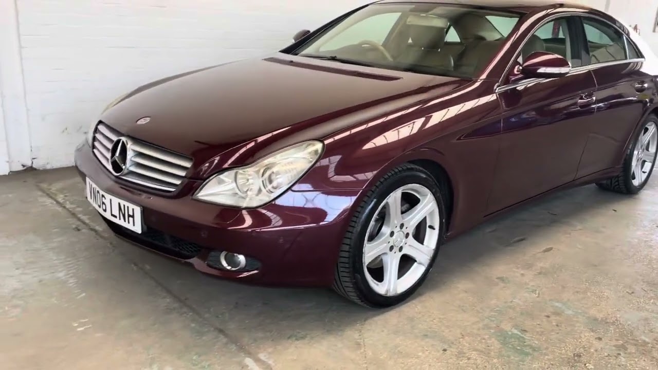 2006 Mercedes-Benz CLS 3.5 CLS350 Coupe 7G-Tronic 4dr Red