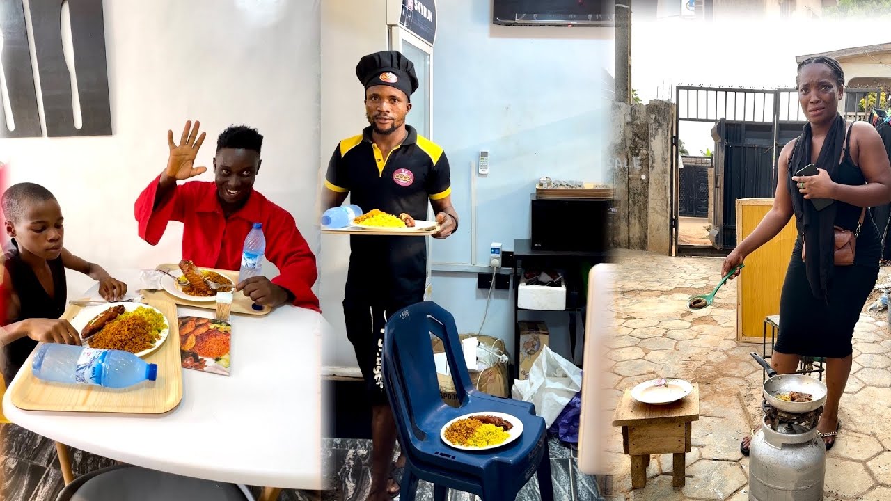 Enough is enough, little boy took his uncle to eat good food then the worst happened (Izahkus Tv )