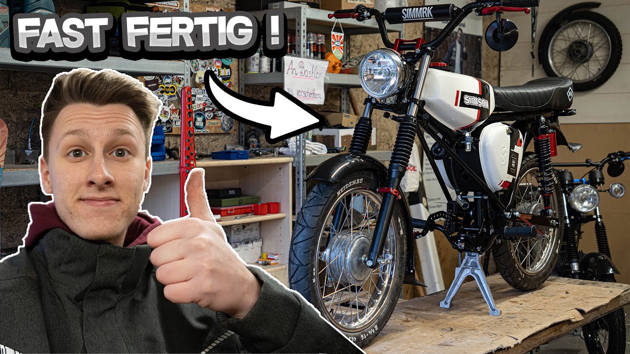 Wheelie-Simson ist fast KOMPLETT 😍 | Elektrik, Schutzblech kürzen 🛠️ | Wheelie-Moped #05