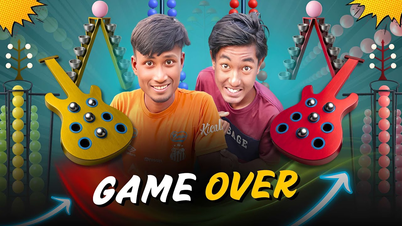 Game Over 😬 One Wrong Move Ends This Balloon Obstacle Challenge🎈ChallengeKings