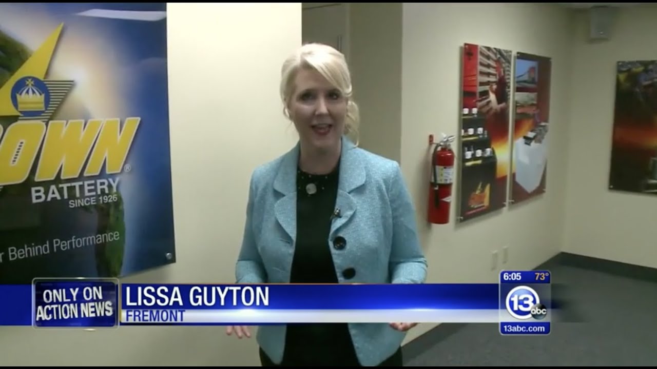 13 ABC Visits Crown Battery