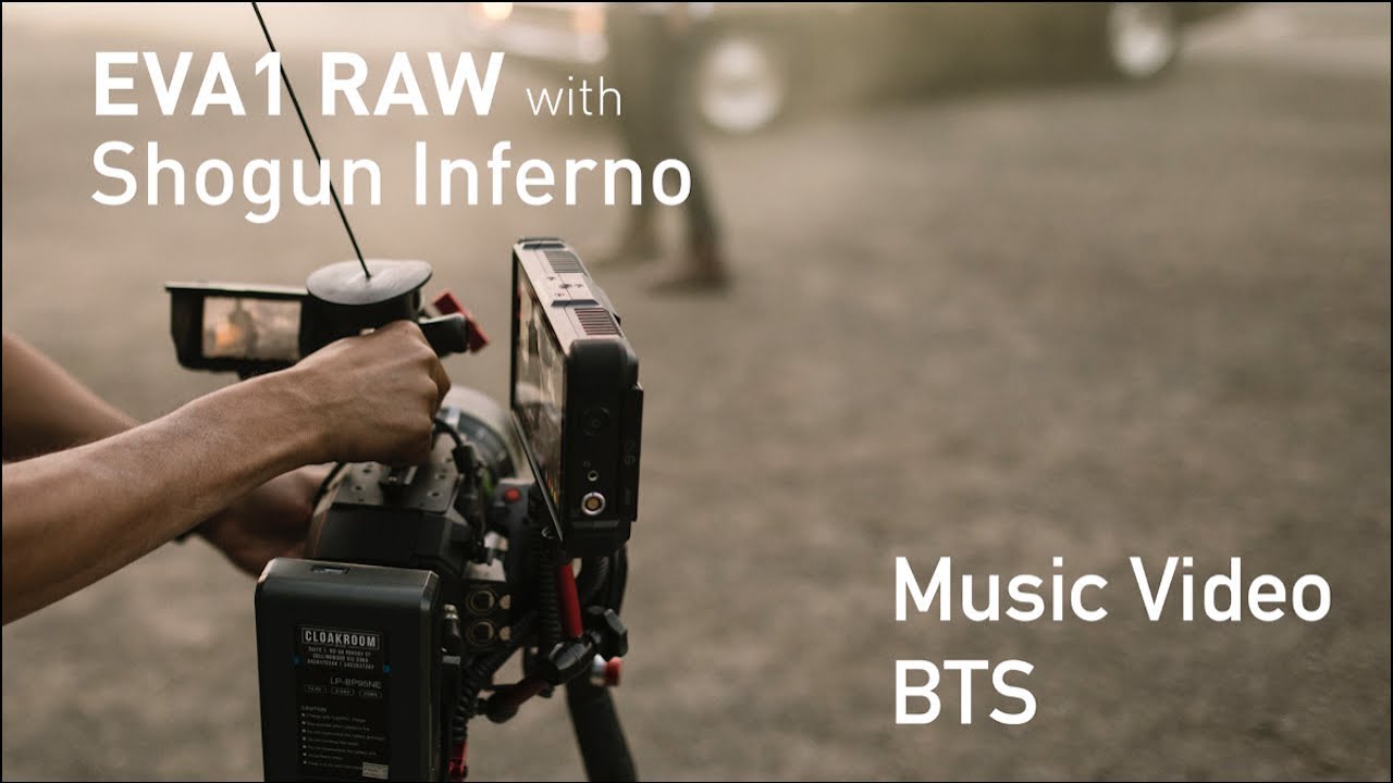 EVA1 RAW with Shogun Inferno - BTS music video | Atomos