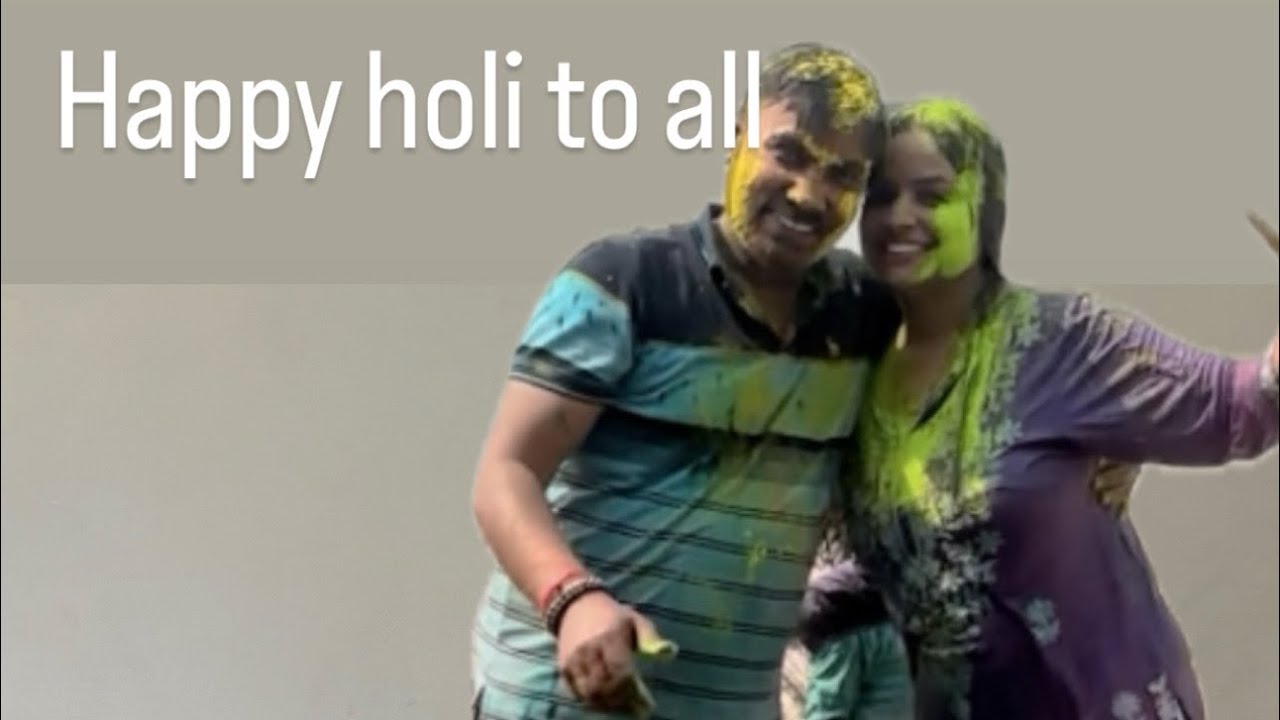 Holi par banaya pehla blog sangam rajput official 