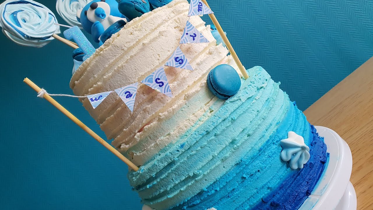 Pièce montée baptême ou anniversaire 30 à 40 personnes