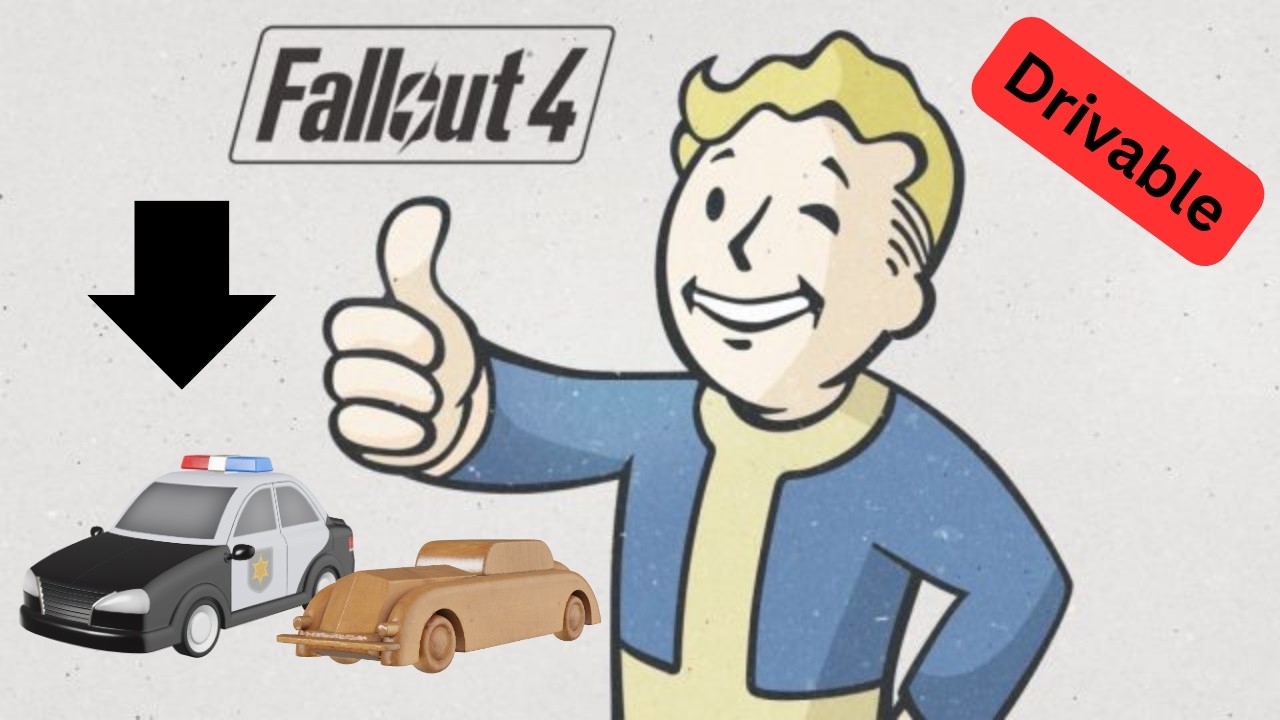 Drivable Cars In Fallout 4 (Full Tutorial)