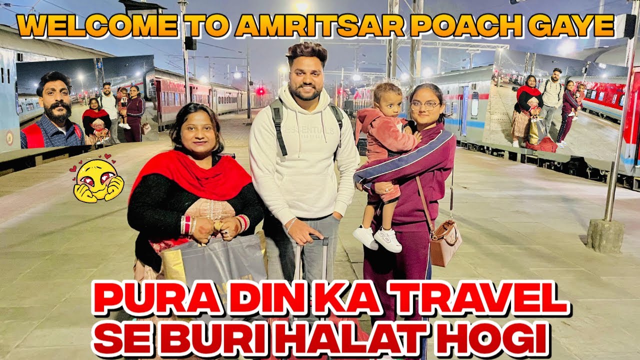 FINALLY AMRITSAR POACH GAYE DOSTO😍||DAY-146||#ad #dailyvlogs #youtube 