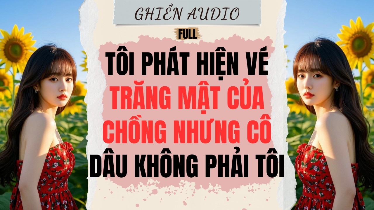Truyện Audio | TÔI PHÁT HIỆN VÉ TRĂNG MẬT CỦA CHỒNG,NHƯNG CÔ DÂU KHÔNG PHẢI TÔI  (FULL)- GHIỀN AUDIO