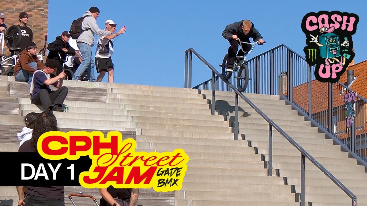 Копенгагенский уличный затор — GADE BMX / CASH UP — День 1