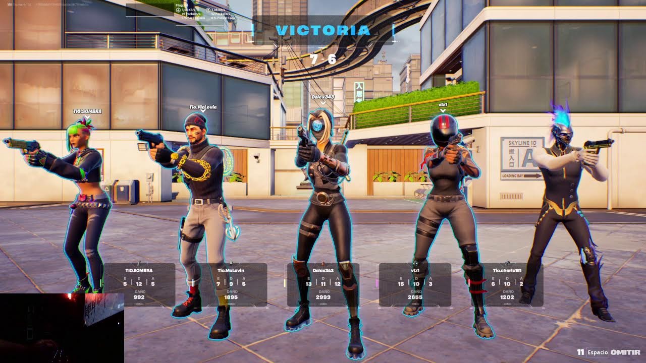 noche de creativo con amigos  #FORTNITE
