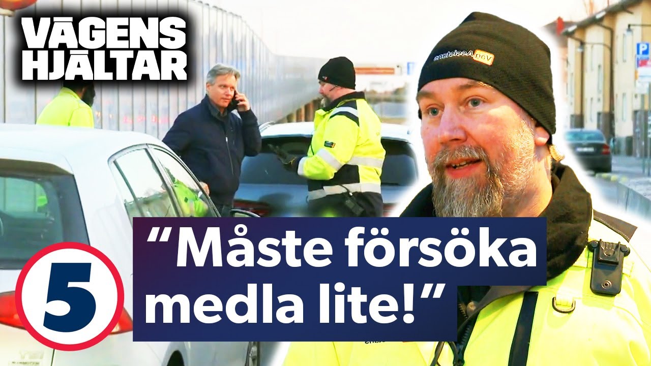 Vägassistans får larm om bråk efter en bilkrasch | Vägens hjältar | Kanal 5 Sverige