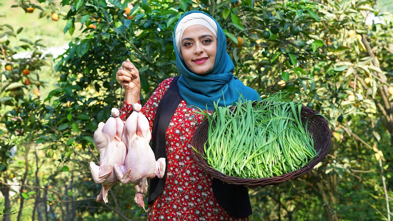 Chicken and Garlic Stew | A Delicious and Fragrant Local Dish | Rural Cuisine