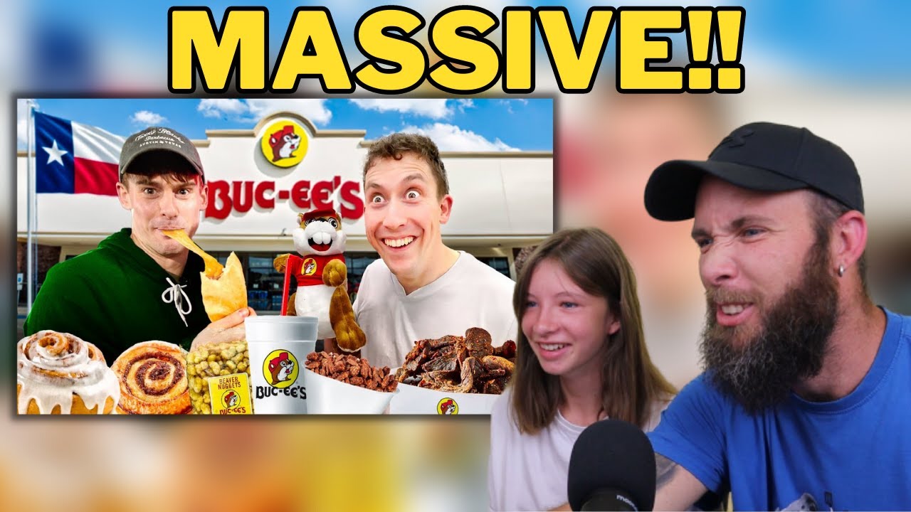 South African & Daughter React to the Biggest Gas Station in America