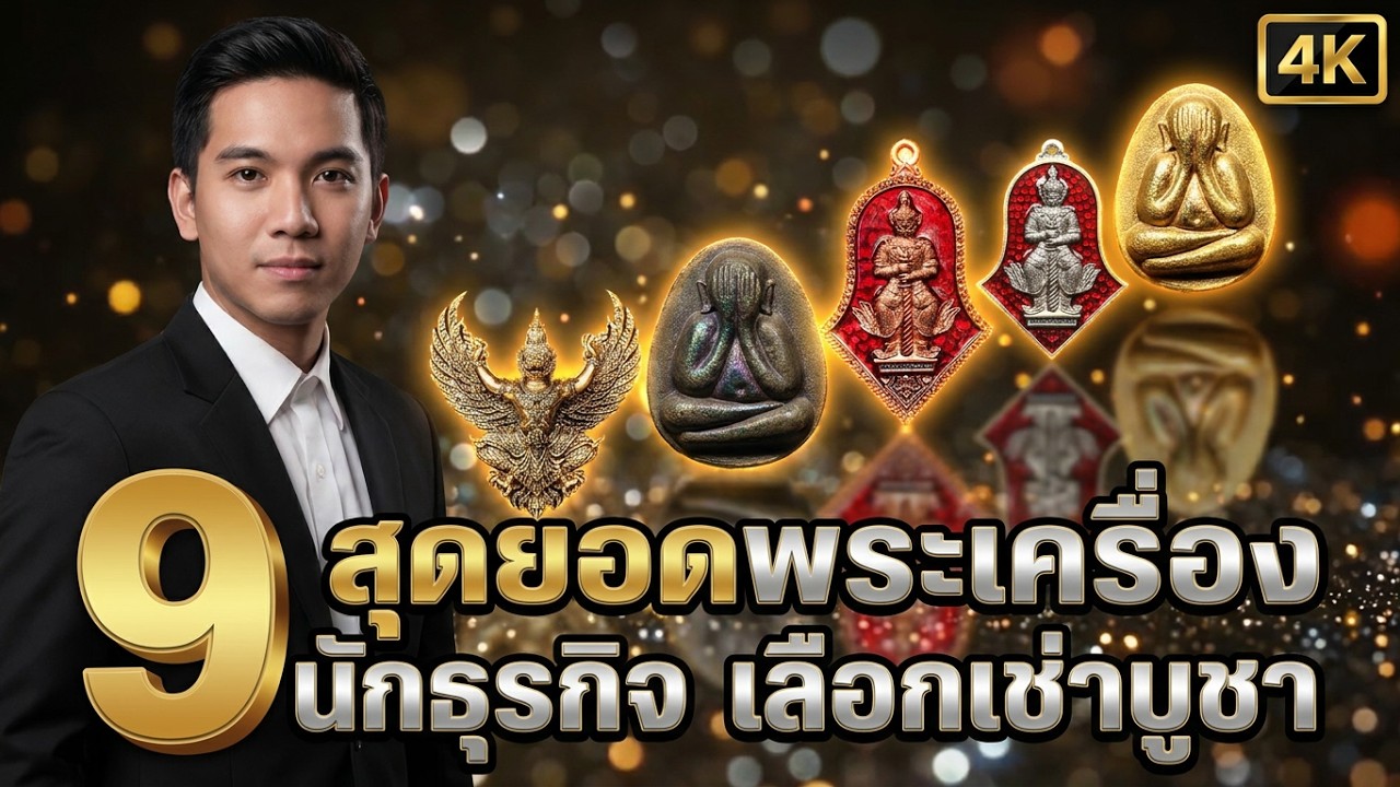 9พระเครื่อง พลังมหาเศรษฐี นักธุรกิจตัวจริง เลือกบูชาเพื่อรวยพันล้าน มีราคาเช่าหาเปลี่ยนมือ?