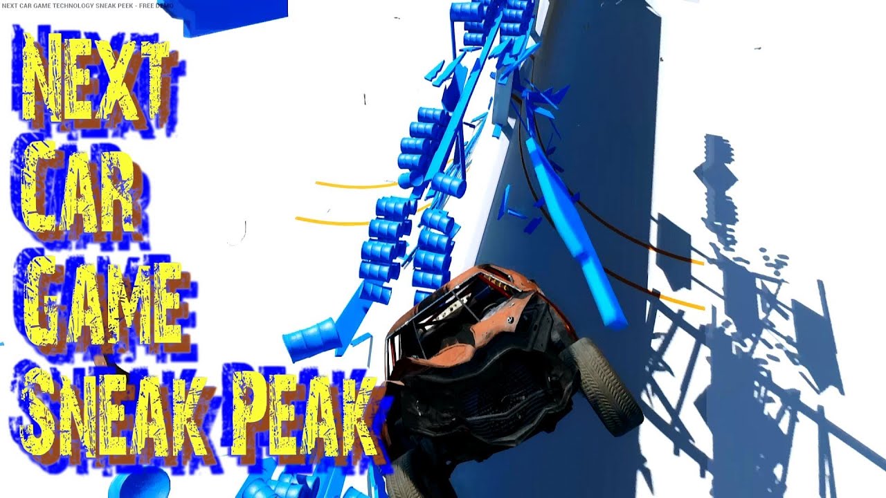 SNEAK PEAK 2014 Next Car Game by FlatOut Maker, BugBear.
