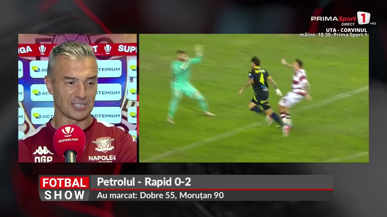 Daniel Pancu a analizat din tribune meciul cu Petrolul. &rdquo;Mă durea inima&rdquo;